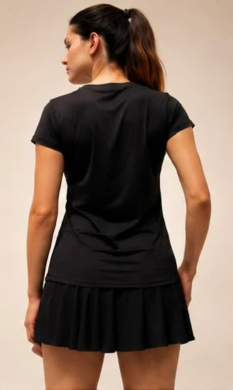Curved-Hem Tee